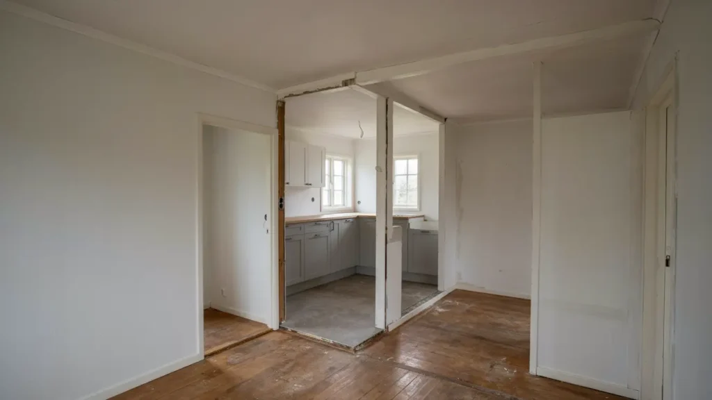 inv ndig renovering med k ksbyte i hus i ribby
