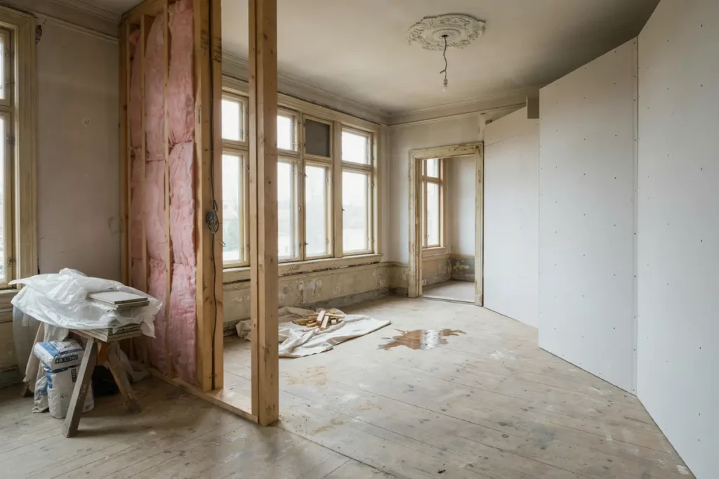 inv ndig totalrenovering i ldre hus planera r tt fr n start